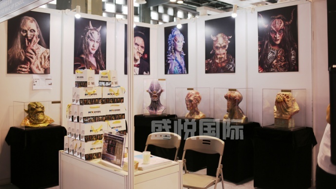 2017SHCC盛況回顧，看(kàn)盛悅國(guó)際現(xiàn)場(chǎng)展示物(wù)理(lǐ)特效化(huà)妝（多(duō)圖來(lái)襲！）
